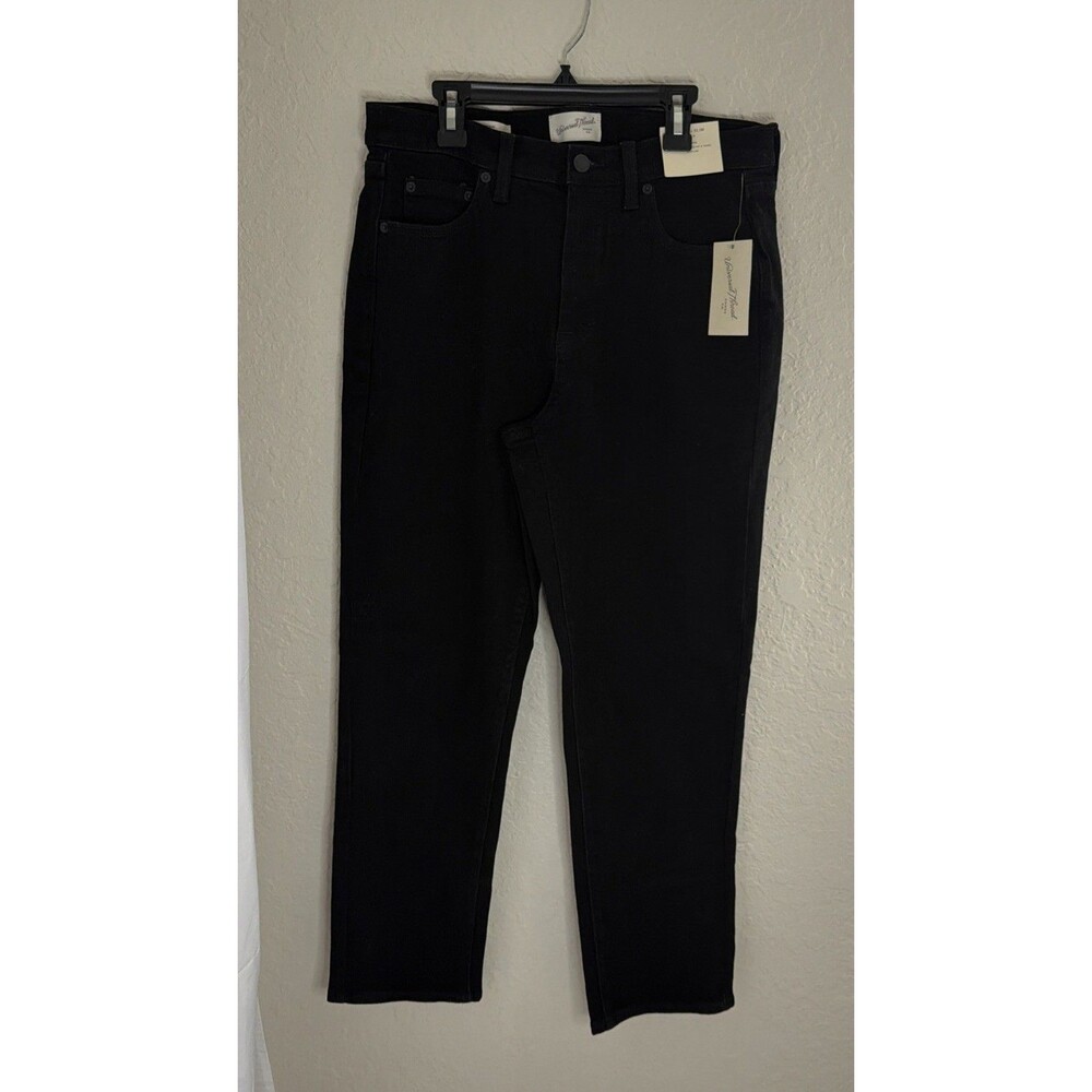 Universal Thread Women's Mid-Rise 80's Slim Fit Jeans Black Size 10